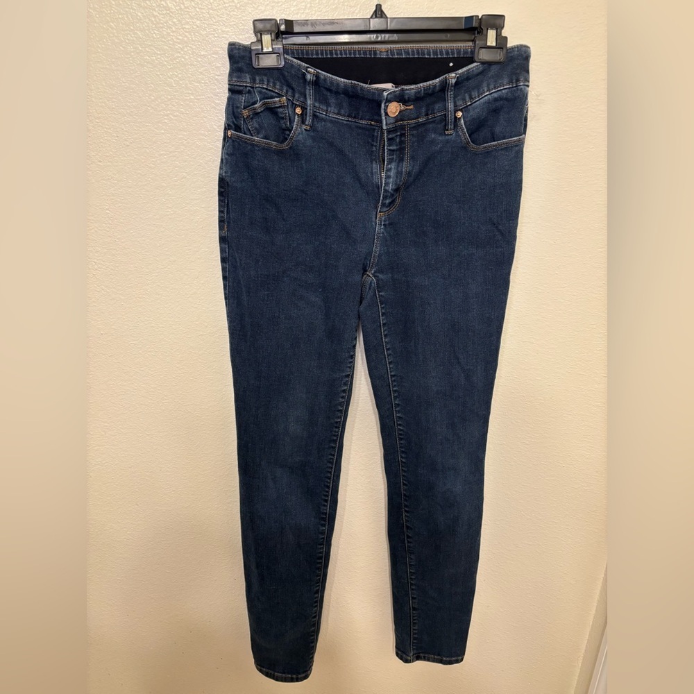 Chico's Dark Blue Skinny Jeans